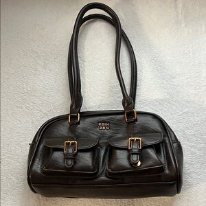 Brown Leather Shoulder Bag